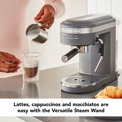 KitchenAid SemiAutomatic Espresso Machine & Reviews Wayfair